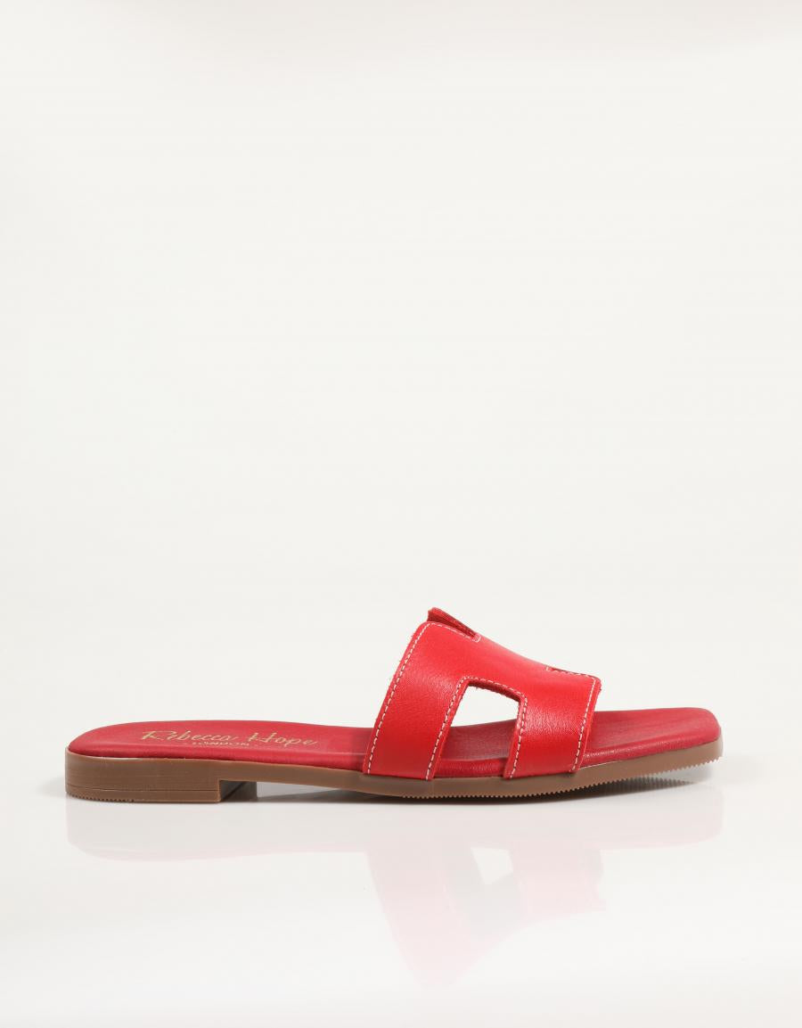 SANDALIAS REBECCA HOPE 5566 en color Rojo