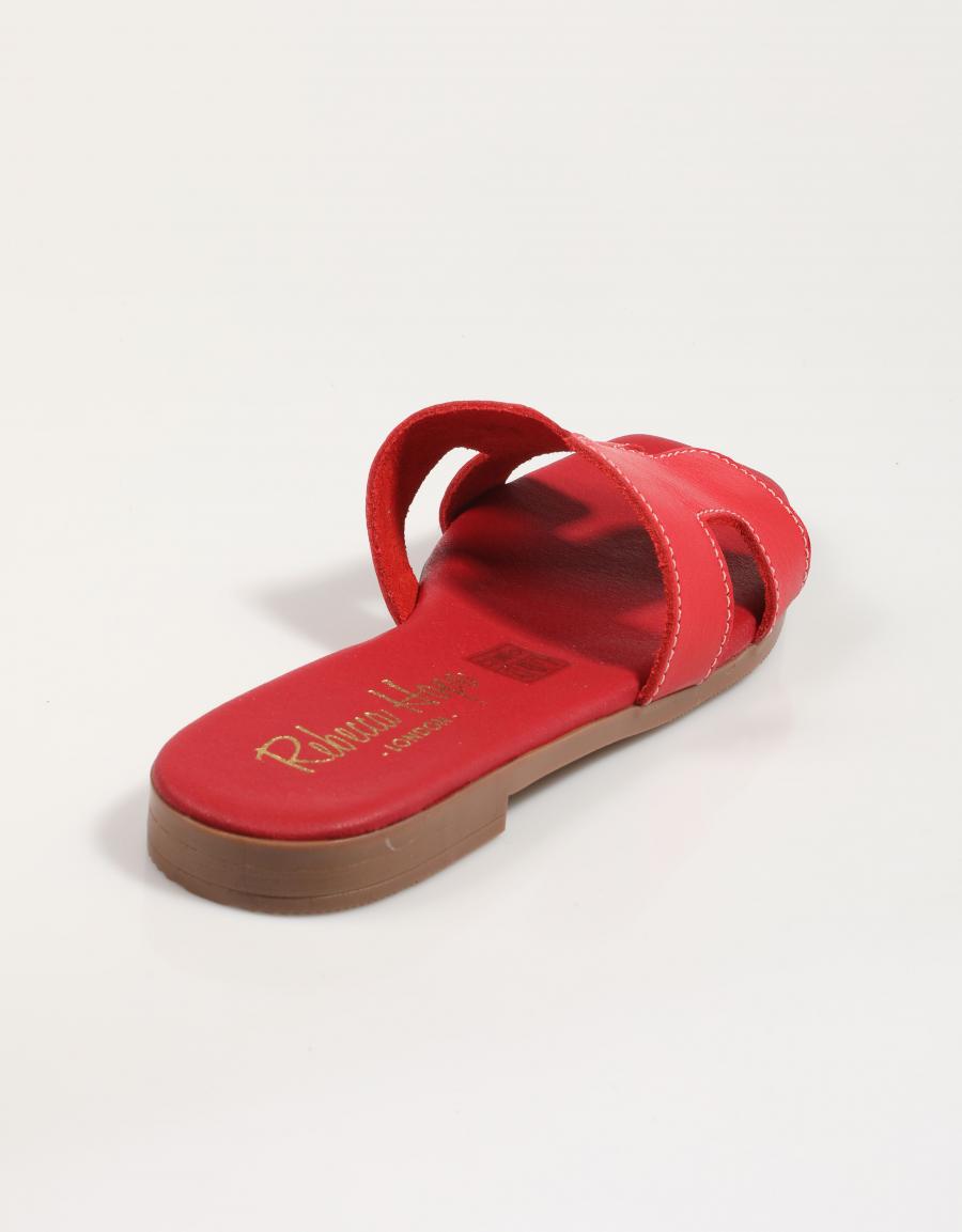 SANDALIAS REBECCA HOPE 5566 en color Rojo