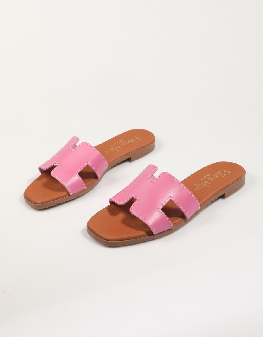 SANDALIAS REBECCA HOPE 5566 en color Fuxia