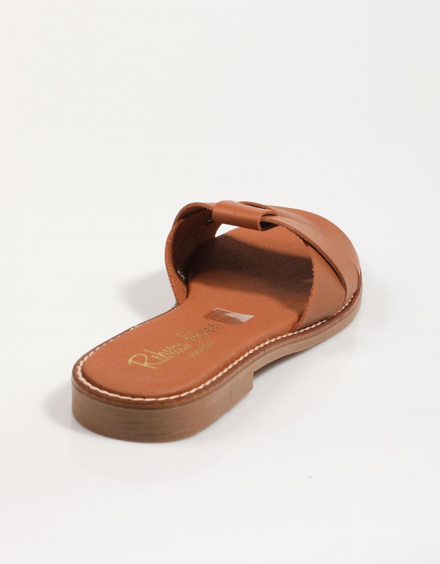 SANDALIAS REBECCA HOPE 5568 en color Cuero
