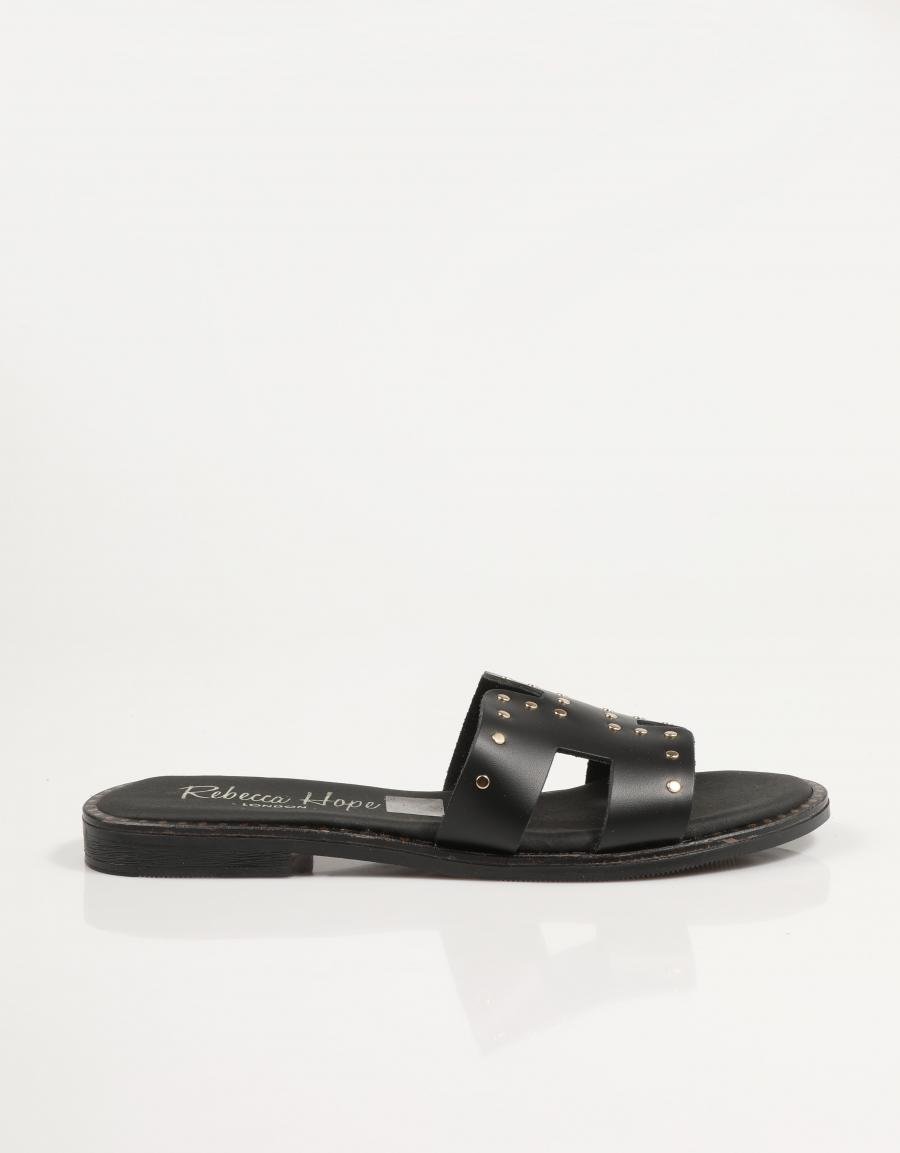 SANDALIAS REBECCA HOPE 5576 en color Negro