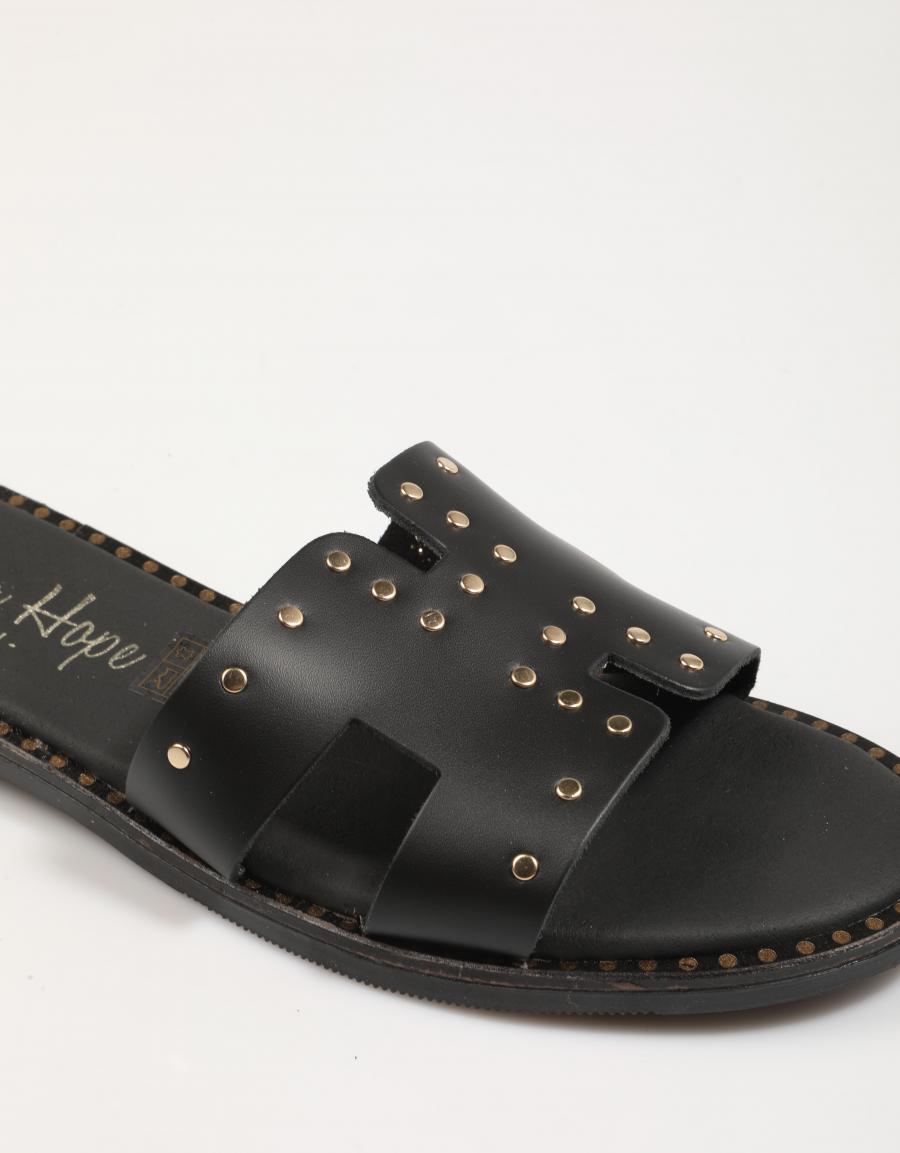 SANDALIAS REBECCA HOPE 5576 en color Negro