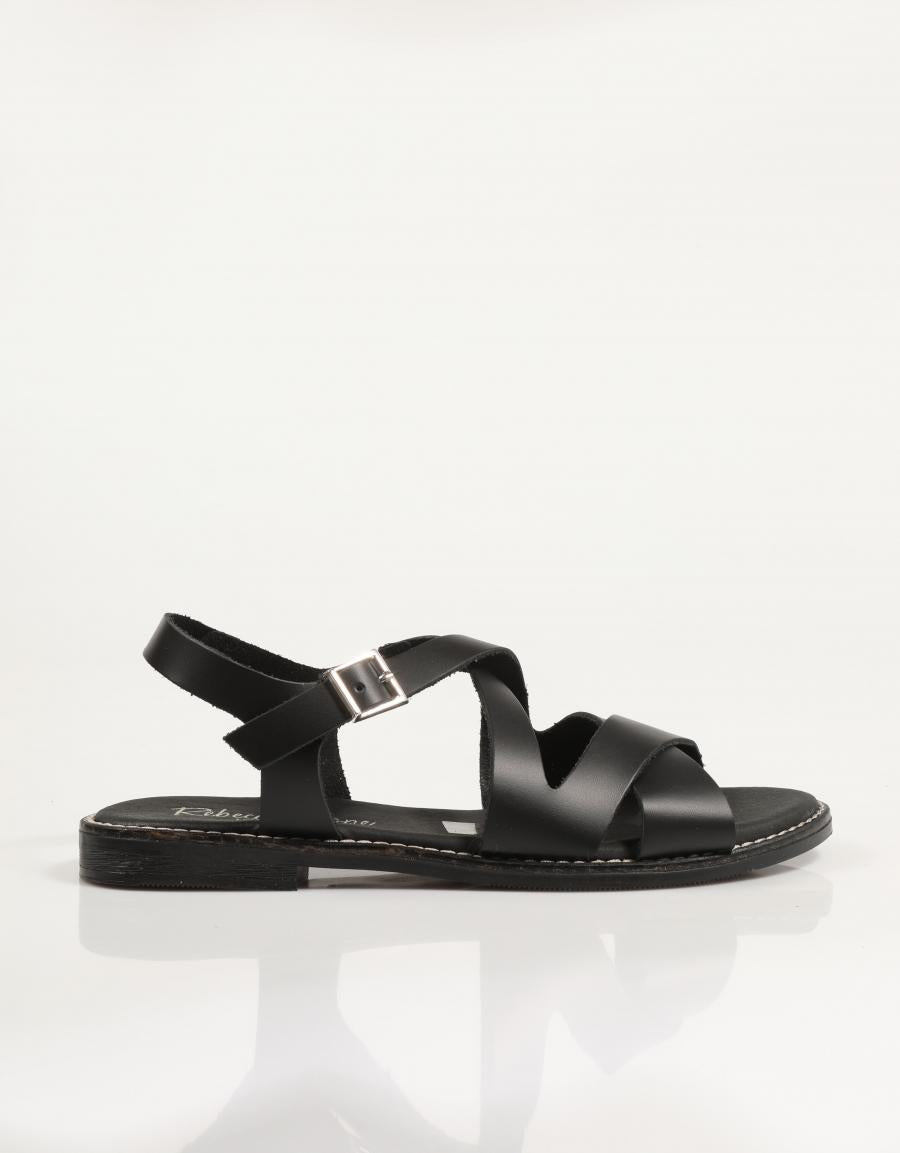 SANDALIAS REBECCA HOPE 5572 en color Negro