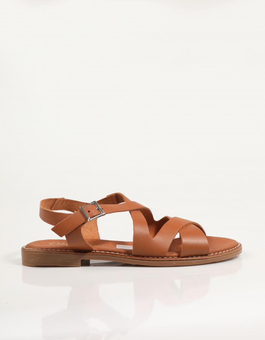 SANDALIAS REBECCA HOPE 5572 en color Cuero