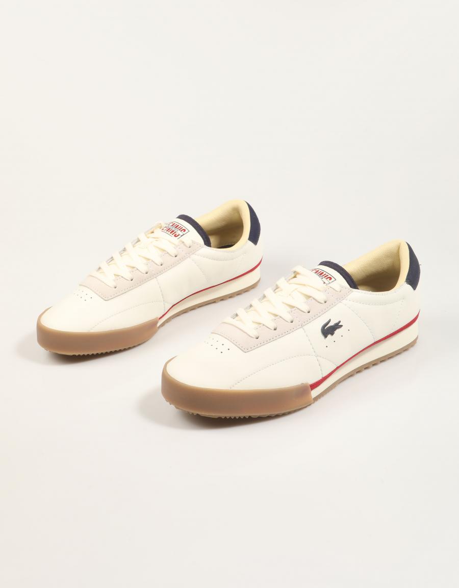 ZAPATILLAS LACOSTE AURA 225 7 SMA en color Blanco