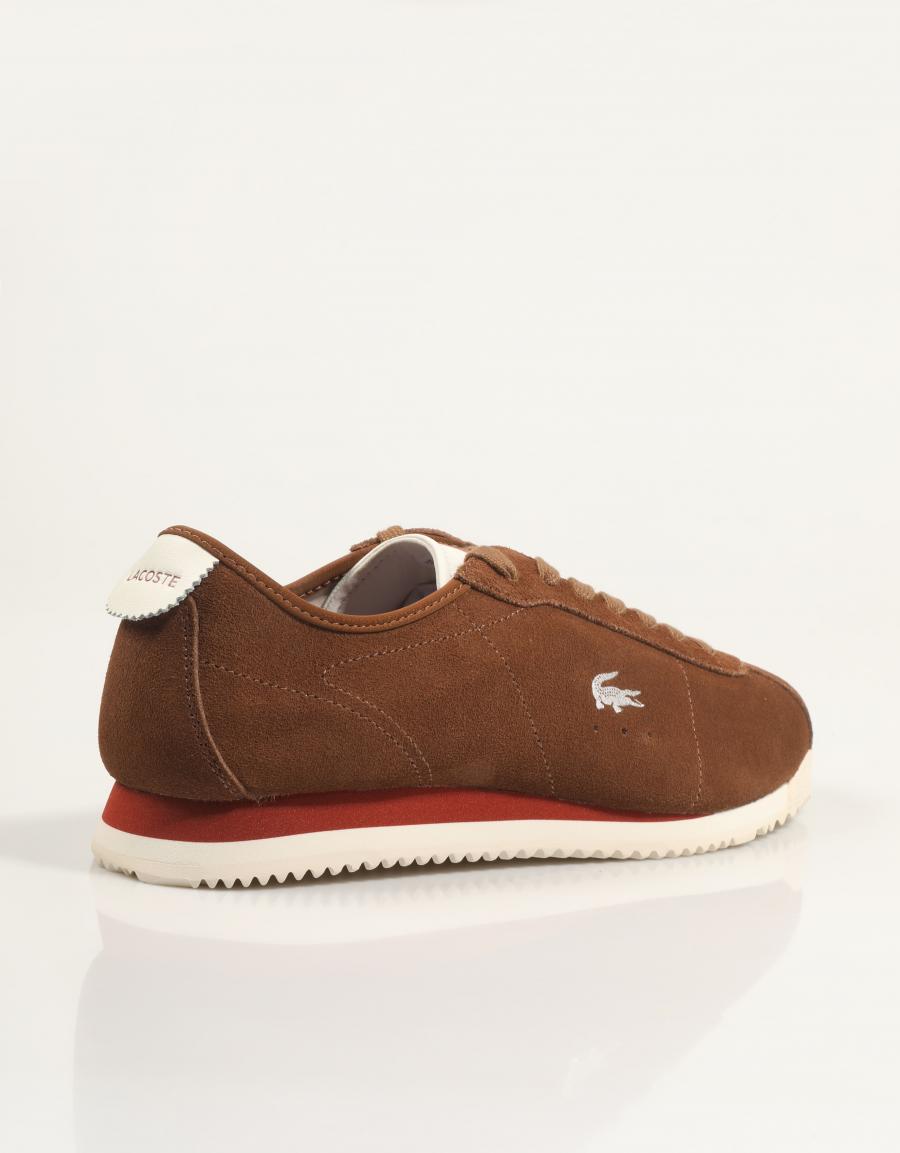 ZAPATILLAS LACOSTE CLUB-LOW 225 1 SMA en color Marron