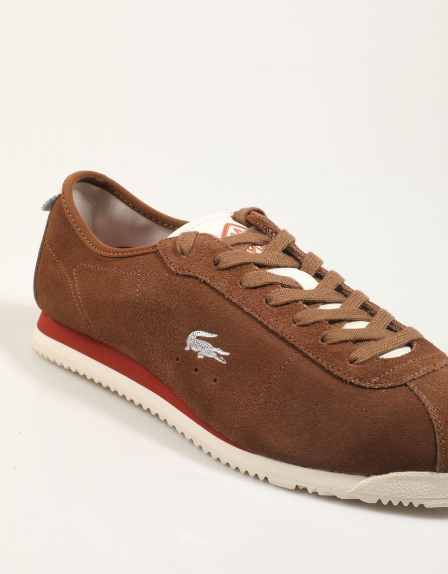 ZAPATILLAS LACOSTE CLUB-LOW 225 1 SMA en color Marron