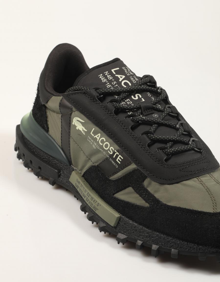 ZAPATILLAS LACOSTE ELITE ACTIVE 225 5 SMA en color Kaki