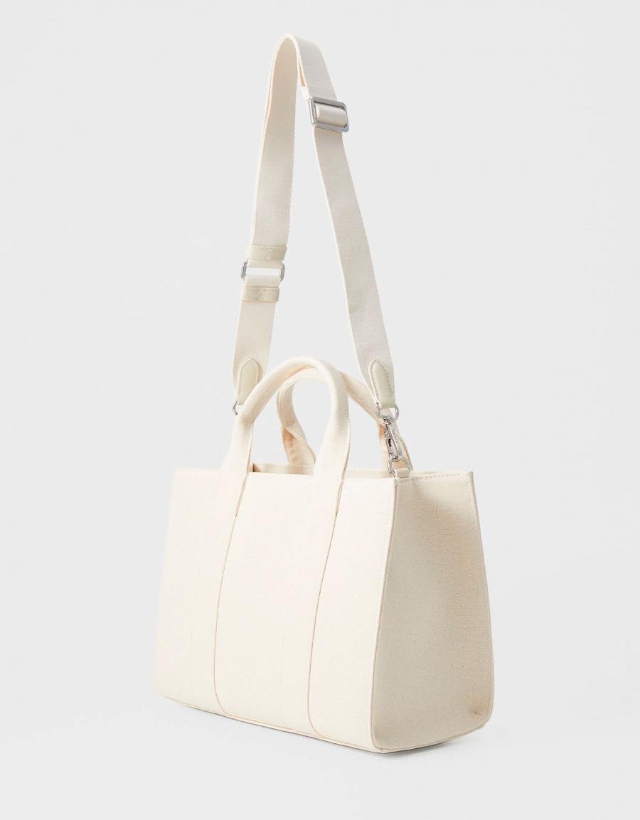 BOLSO KARL LAGERFELD SQUARE MEDIUM TOTE A1W50010 en color Hielo