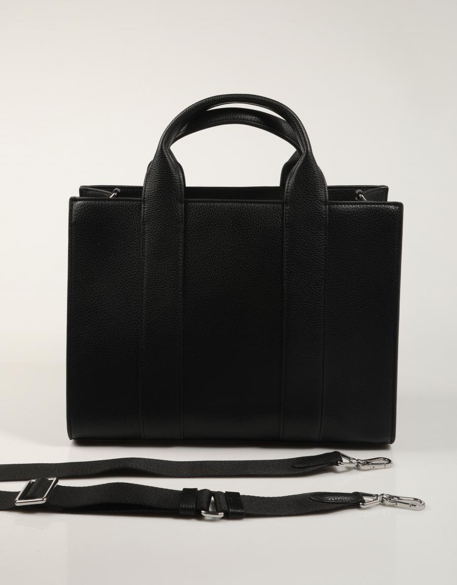 BOLSO KARL LAGERFELD PEBBLE SQUARE MED TOTE A4W30264 en color Negro