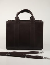 BOLSO KARL LAGERFELD PEBBLE SQUARE MED TOTE A4W30264 en color Burdeos