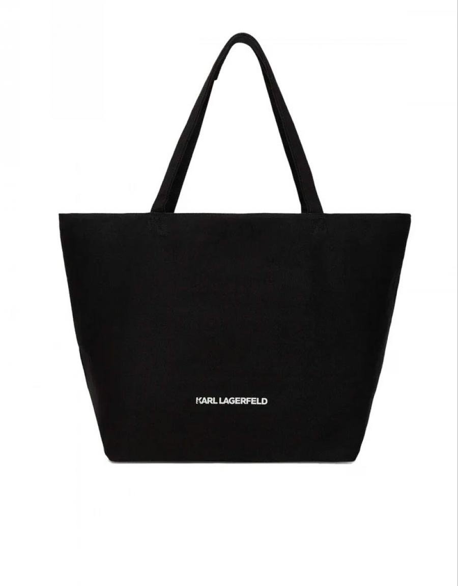 BOLSO KARL LAGERFELD IKON RHINESTONE SHOPPER en color Negro