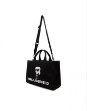 BOLSO KARL LAGERFELD IKON KARL SQUARE TOTE en color Negro