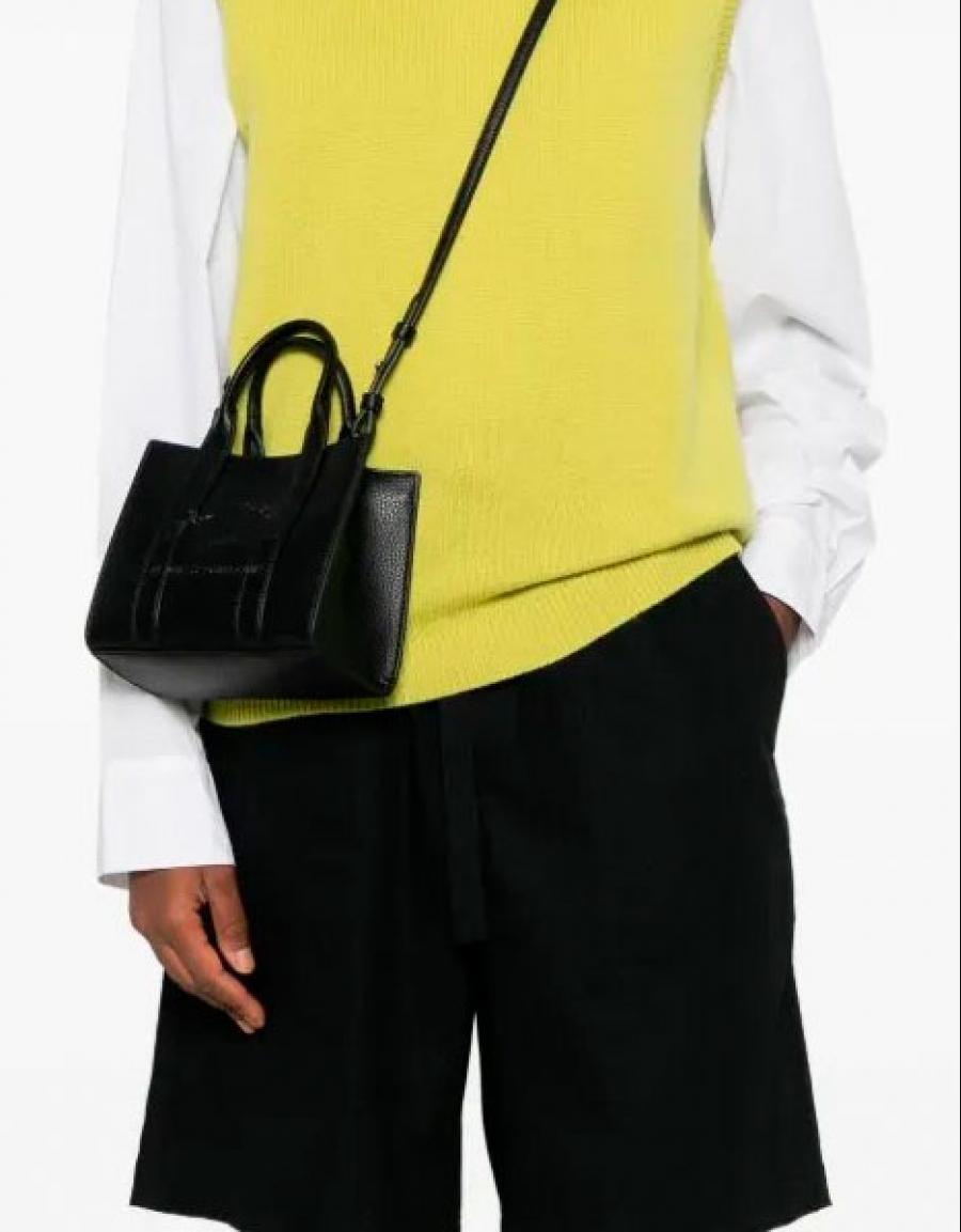 BOLSO KARL LAGERFELD PEBBLE MINI BLACK A4W30266 en color Negro
