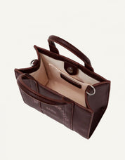 BOLSO KARL LAGERFELD PEBBLE MINI  A4W30266 en color Marron