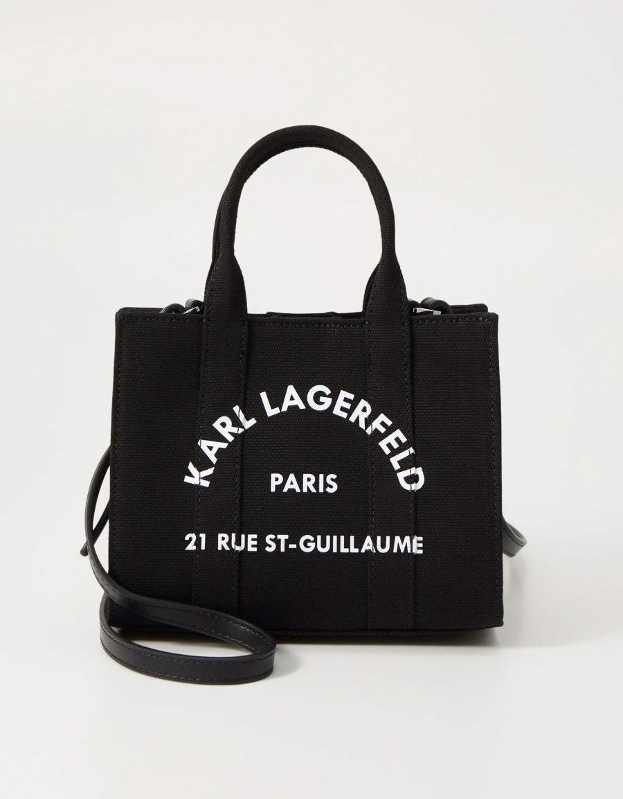 BOLSO KARL LAGERFELD SQUARE MINI  A3W50118 en color Negro