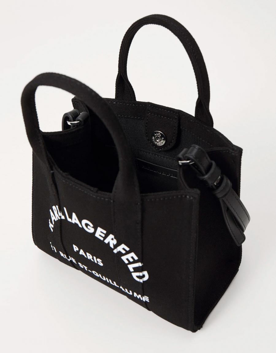 BOLSO KARL LAGERFELD SQUARE MINI  A3W50118 en color Negro