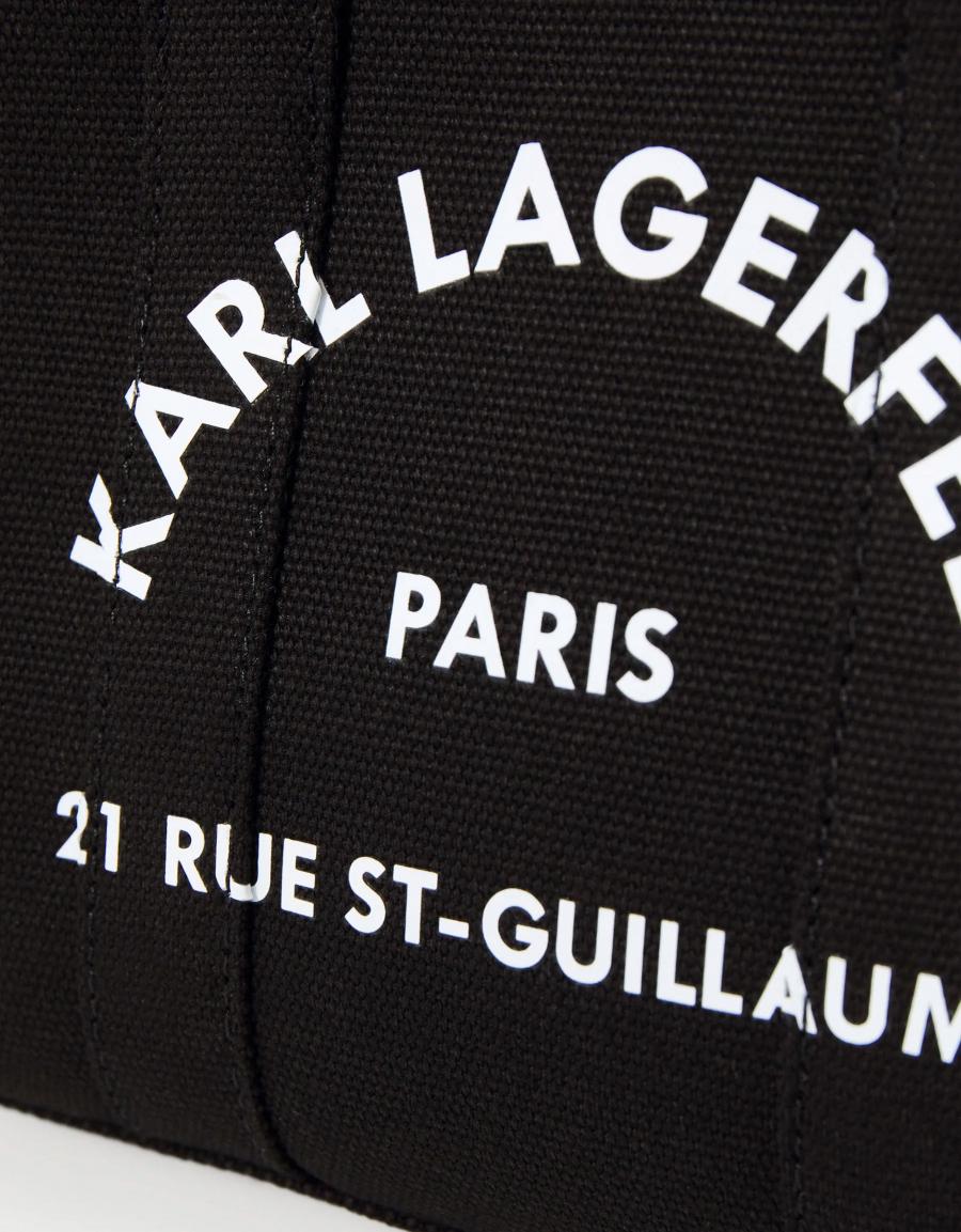 BOLSO KARL LAGERFELD SQUARE MINI  A3W50118 en color Negro