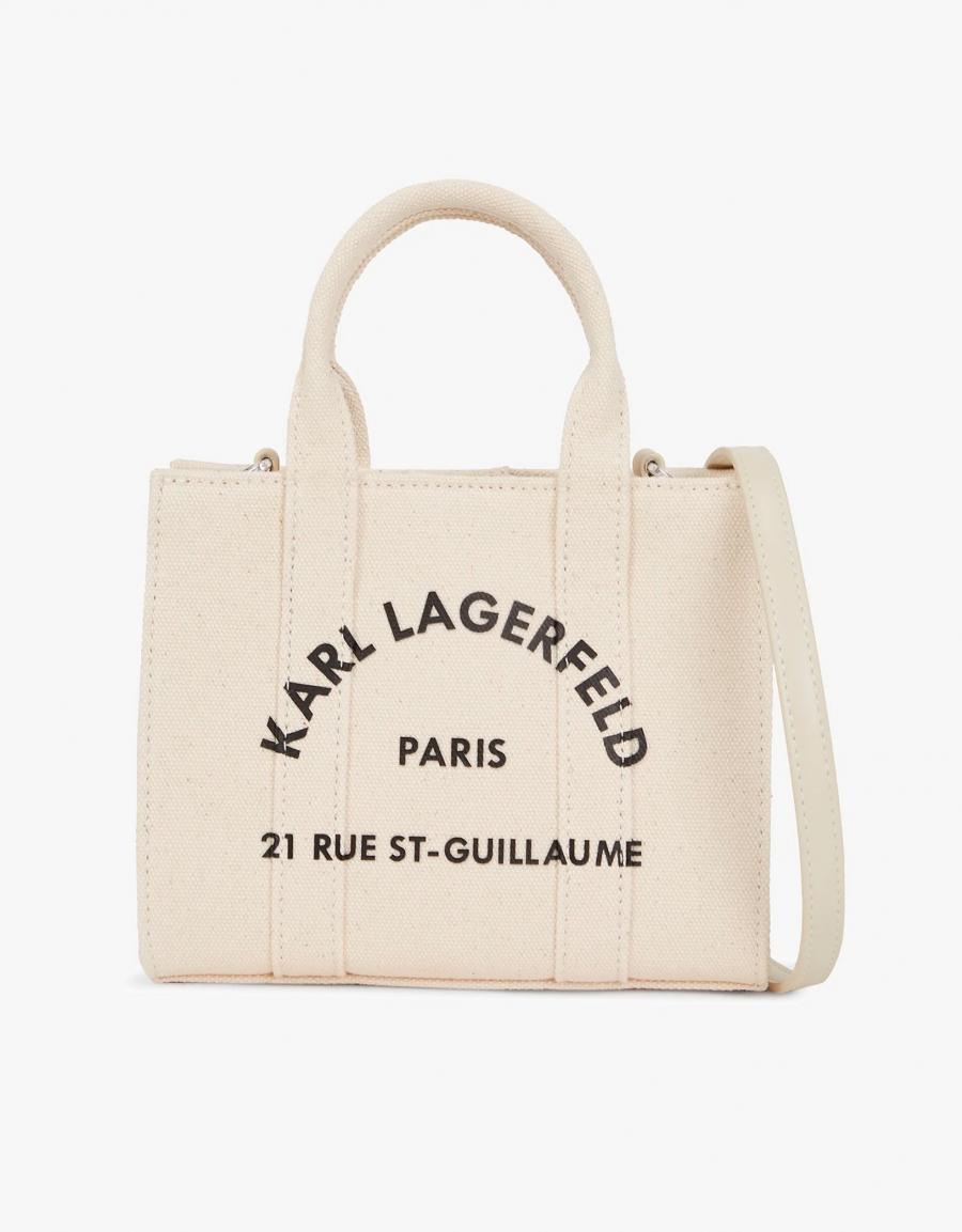 BOLSO KARL LAGERFELD SQUARE MINI  A3W50118 en color Beige