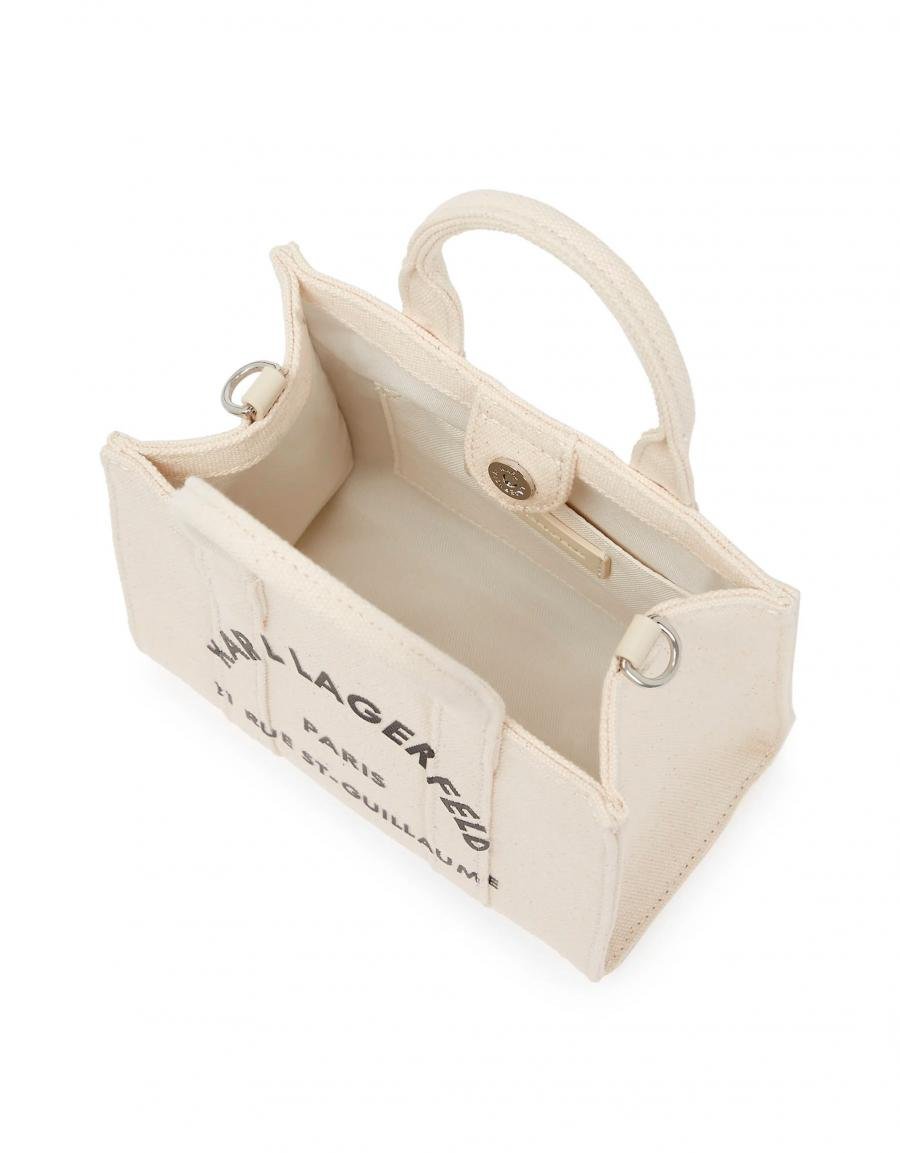 BOLSO KARL LAGERFELD SQUARE MINI  A3W50118 en color Beige