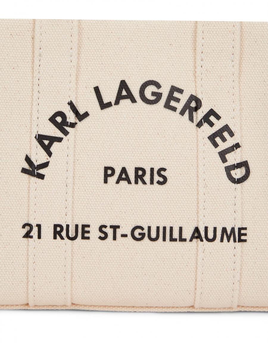 BOLSO KARL LAGERFELD SQUARE MINI  A3W50118 en color Beige