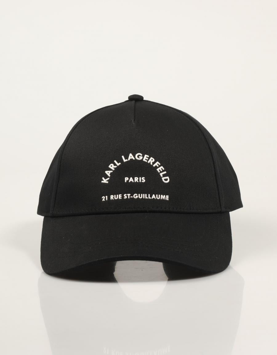 GORRA KARL LAGERFELD ESG CAP en color Negro