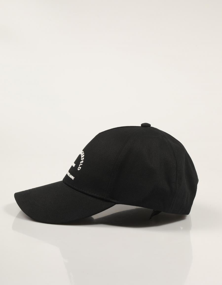 GORRA KARL LAGERFELD ESG CAP en color Negro