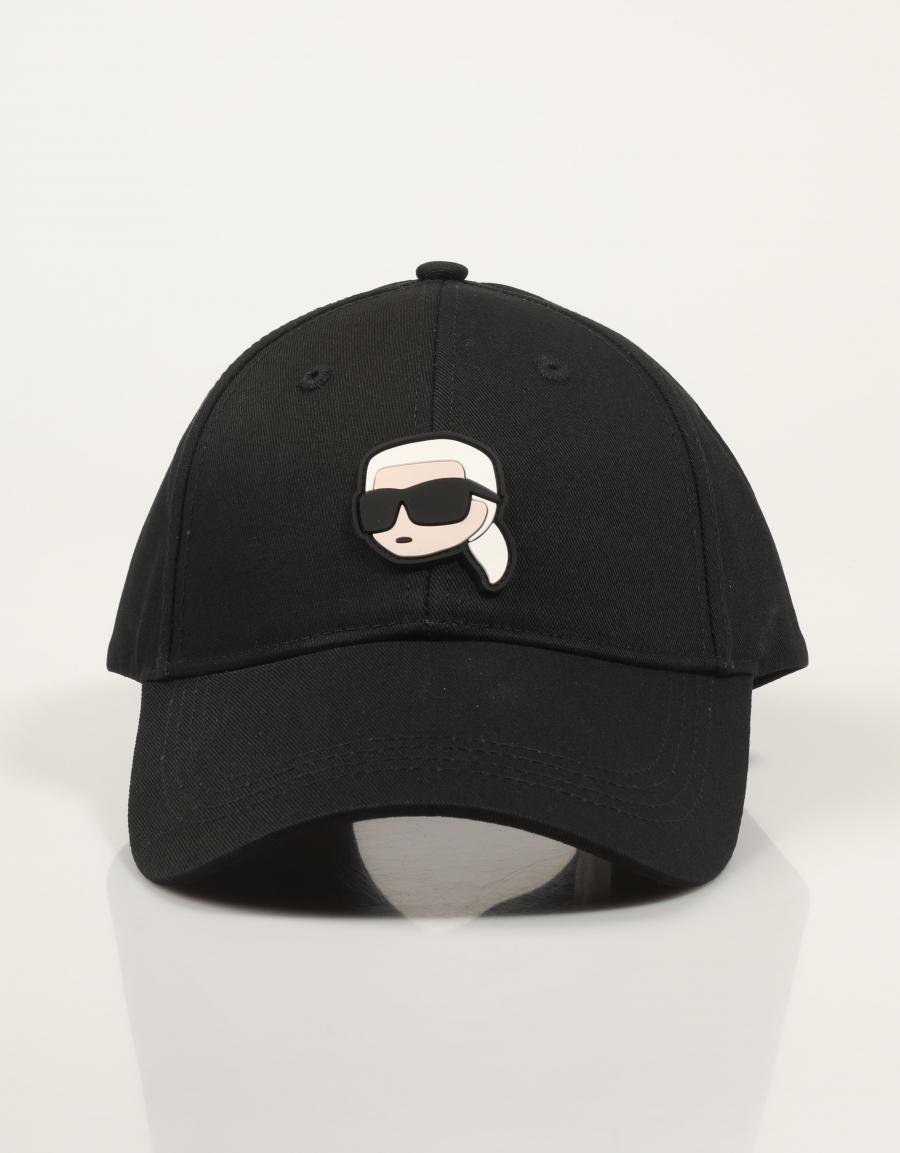 GORRA KARL LAGERFELD IKON CAP en color Negro