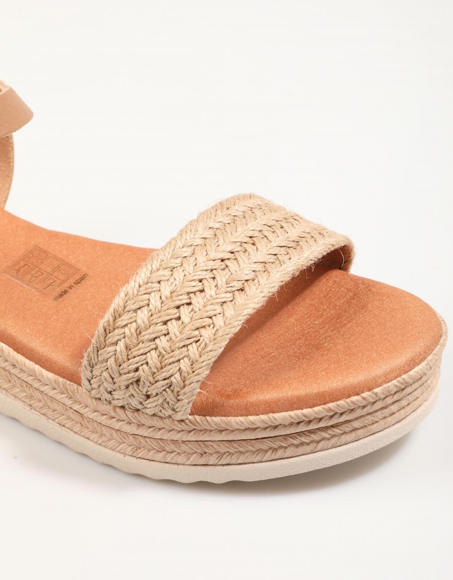 SANDALIAS REBECCA HOPE 5691 en color Beige