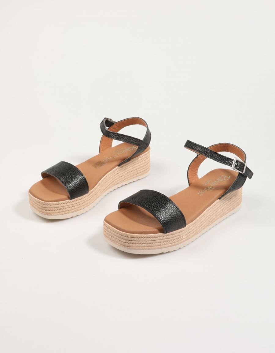 SANDALIAS REBECCA HOPE 5700 en color Negro