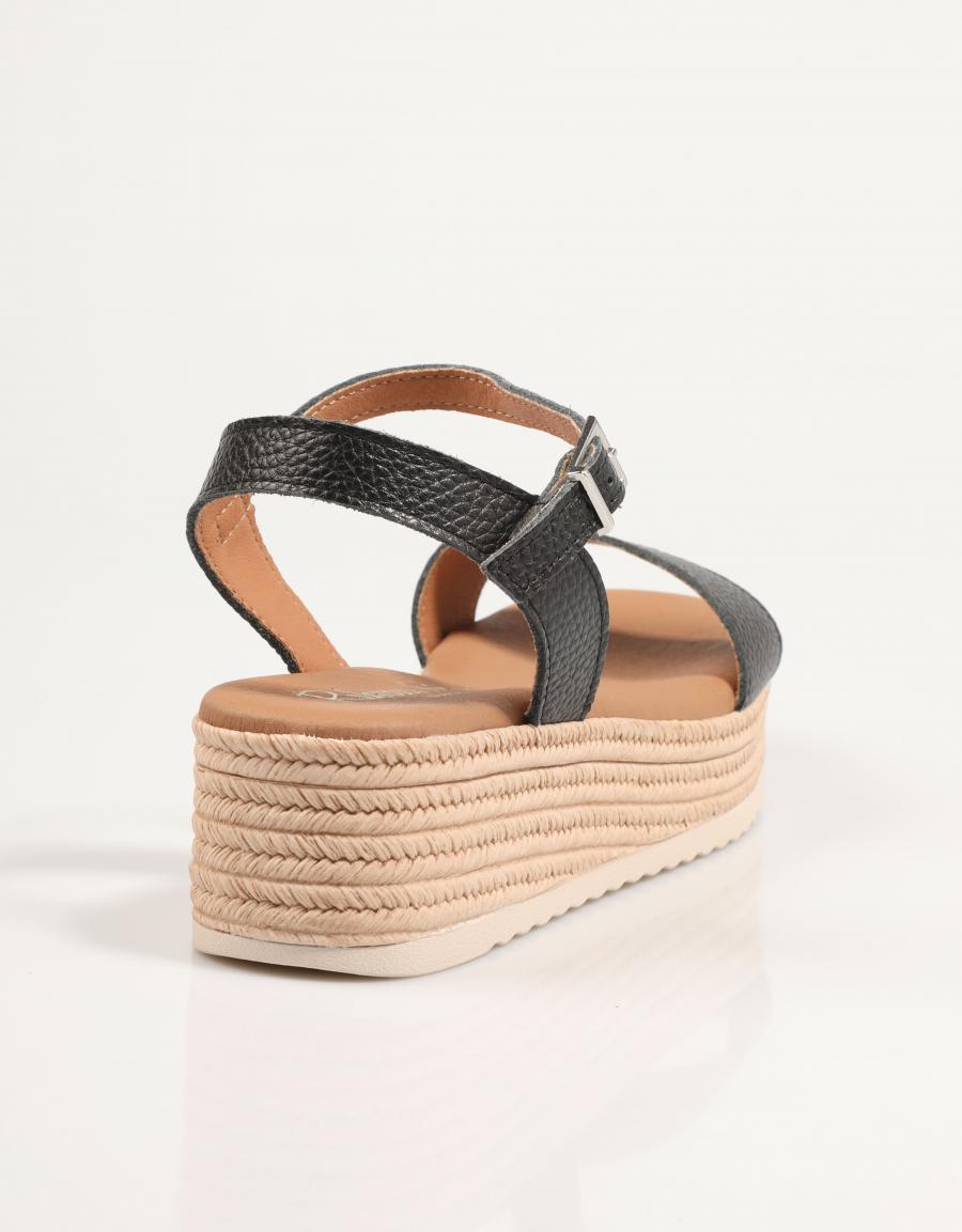 SANDALIAS REBECCA HOPE 5700 en color Negro