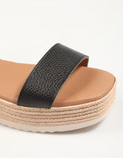 SANDALIAS REBECCA HOPE 5700 en color Negro