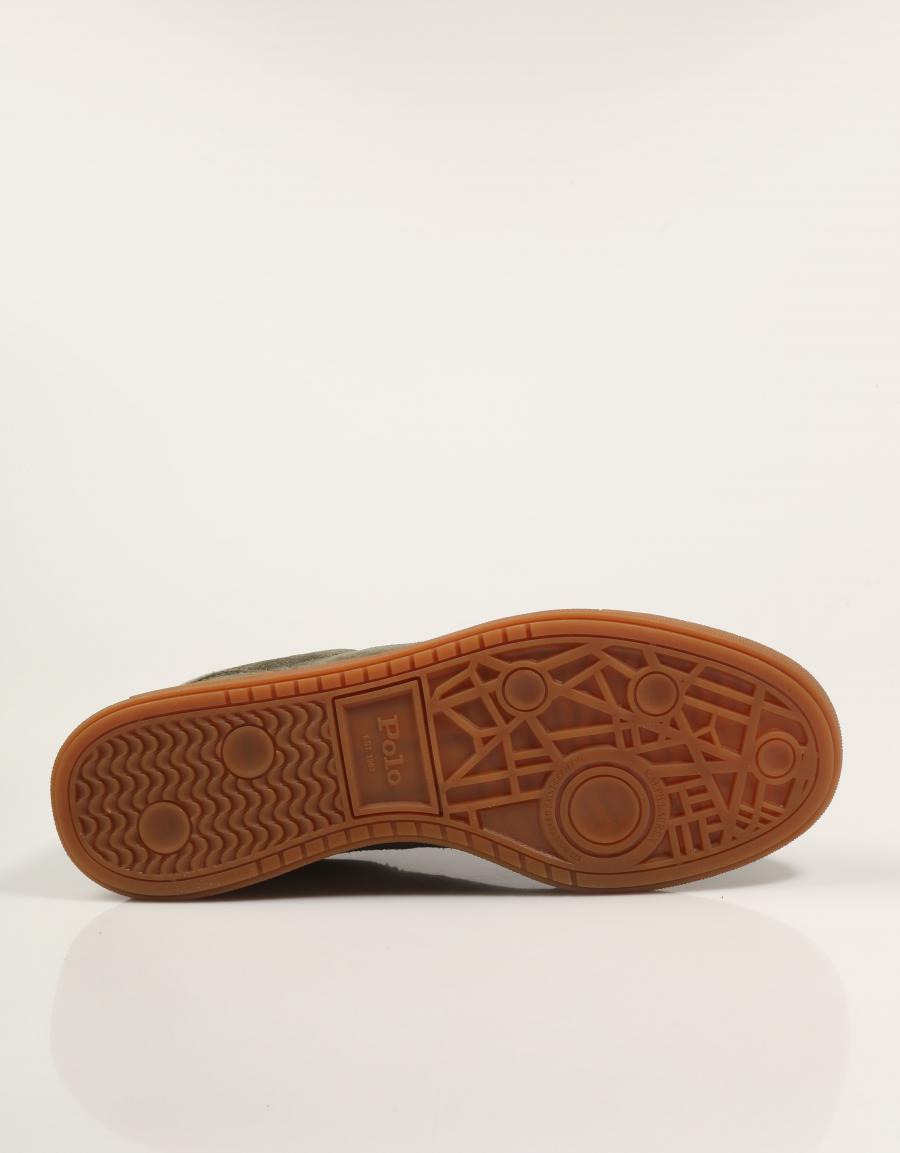 ZAPATILLAS POLO RALPH LAUREN BEDFORD PP SUEDE en color Kaki