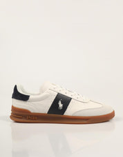 ZAPATILLAS POLO RALPH LAUREN HERITAGE AERA PP LEATHER/SUEDE en color Blanco