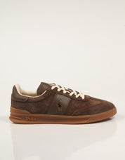 ZAPATILLAS POLO RALPH LAUREN HERITAGE AERA PP SUEDE/LEATHER en color Marron