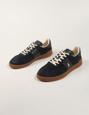 ZAPATILLAS POLO RALPH LAUREN HERITAGE AERA PP SUEDE/LEATHER en color Azul marino