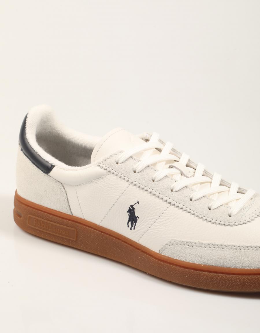 ZAPATILLAS POLO RALPH LAUREN BEDFORD PP LEATHER/SUEDE en color Blanco