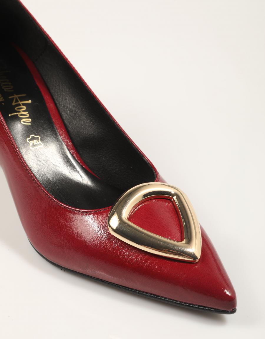 ZAPATOS REBECCA HOPE 2693B en color Burdeos