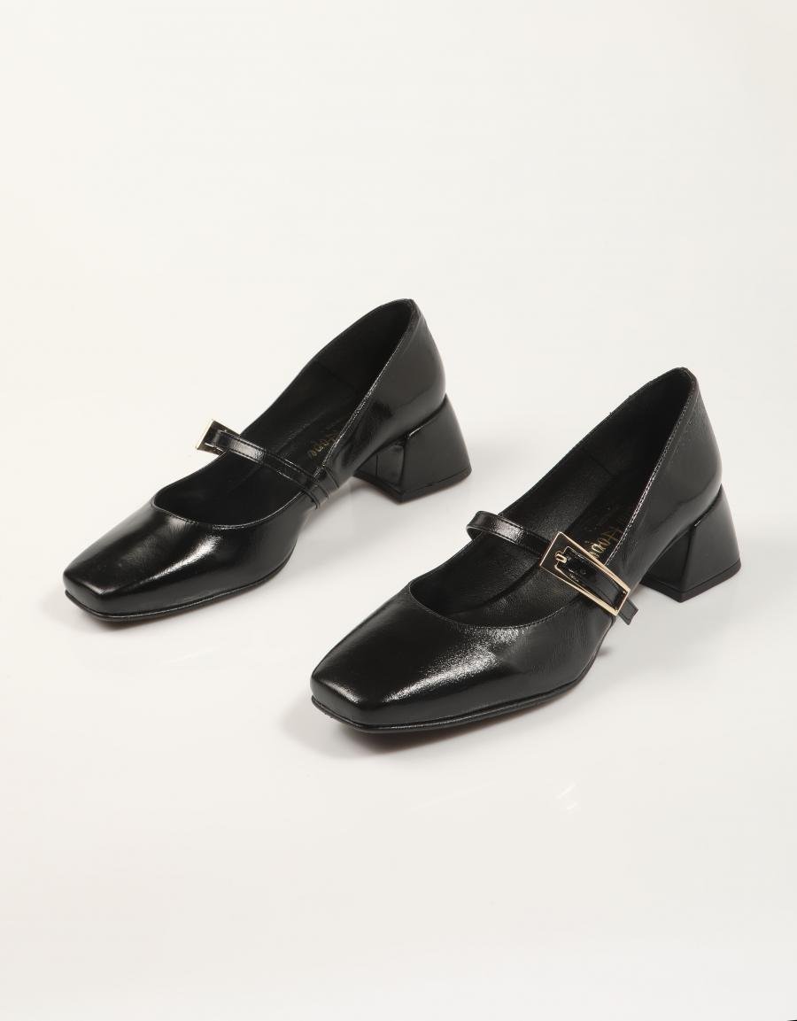 ZAPATOS REBECCA HOPE 2720G en color Negro