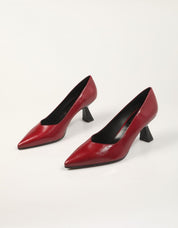 ZAPATOS REBECCA HOPE 2333B en color Burdeos