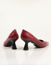 ZAPATOS REBECCA HOPE 2333B en color Burdeos