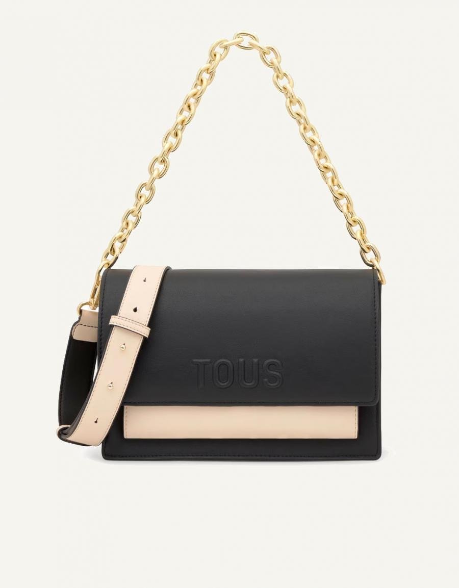 BOLSO TOUS KAOS ICON BANDOLERA M AUDREE K en color Negro