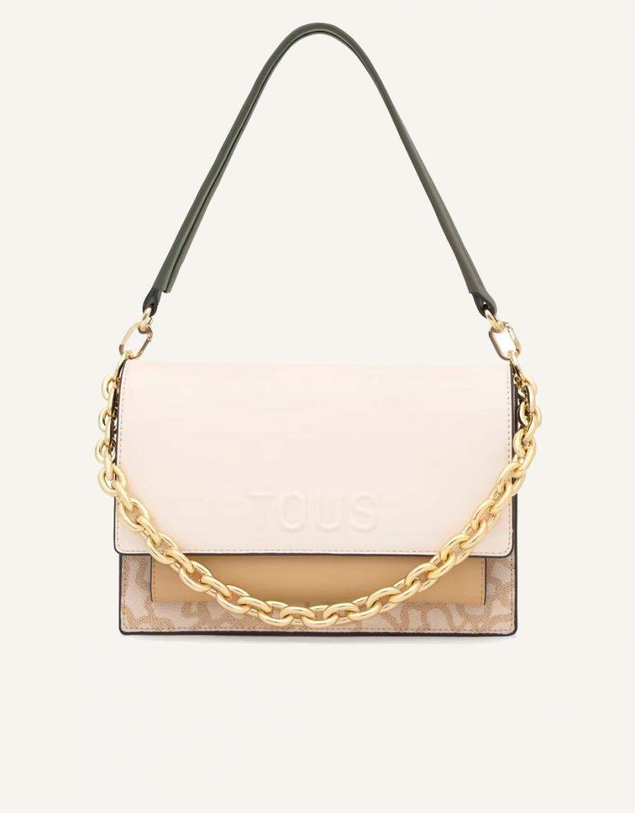 Bandolera Tous Audree mediana de la colección Kaos Icon beige Bandolera Tous Audree mediana de la colección Kaos Icon beige