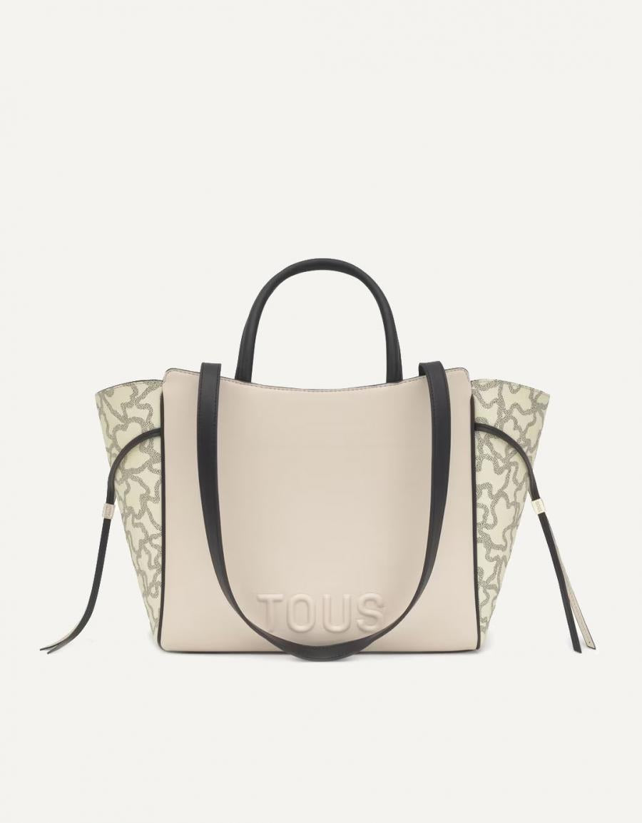 BOLSO TOUS KAOS ICON CITY M en color Beige
