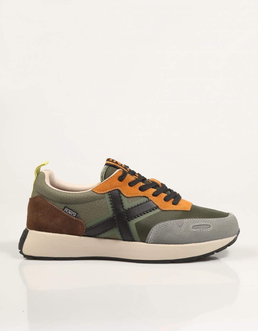 ZAPATILLAS MUNICH XEMINE en color Kaki