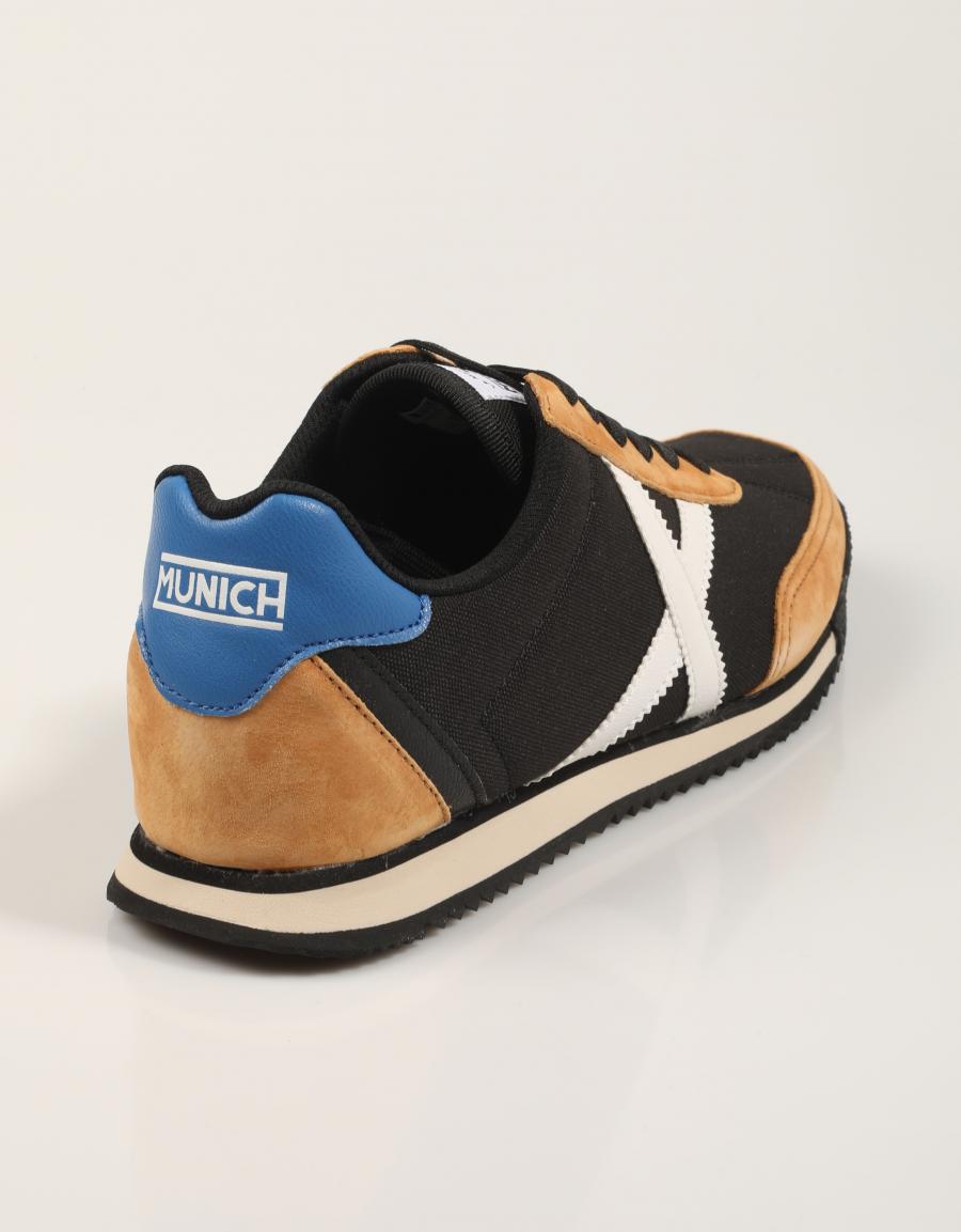 ZAPATILLAS MUNICH RIBER en color Negro
