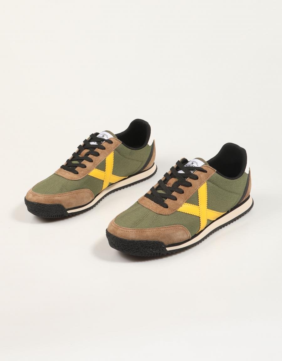 ZAPATILLAS MUNICH RIBER en color Verde