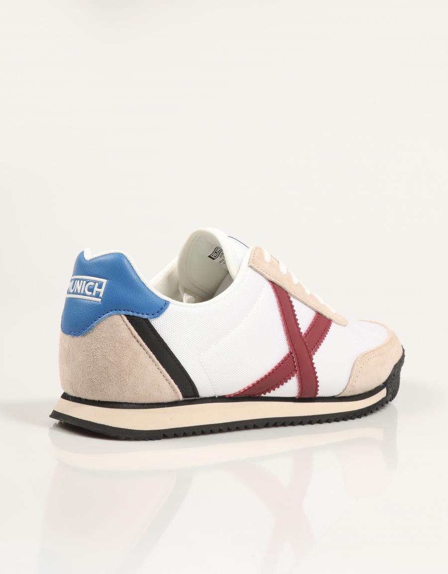 ZAPATILLAS MUNICH RIBER en color Blanco