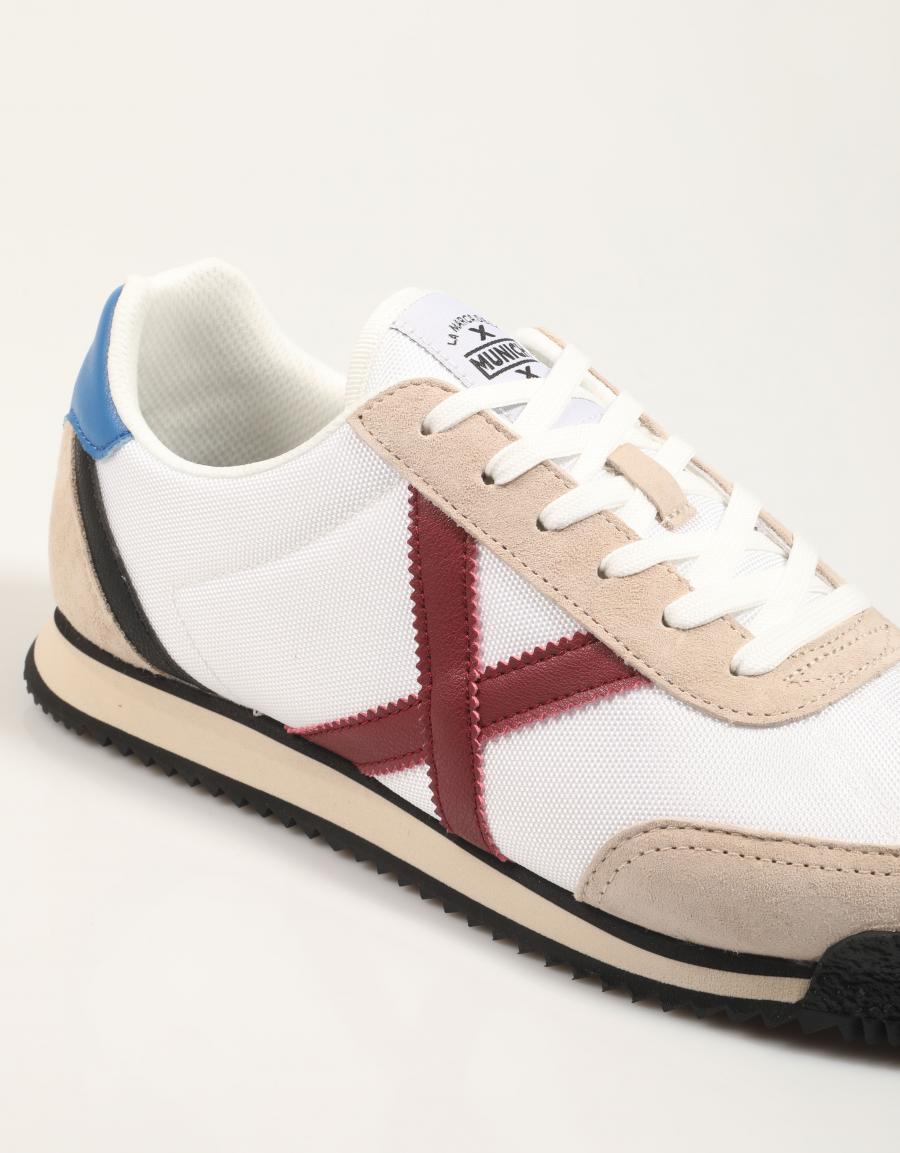 ZAPATILLAS MUNICH RIBER en color Blanco