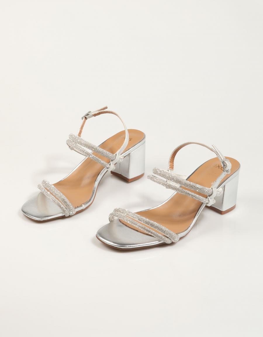 SANDALIAS EXE 2570 F1906 en color Plata